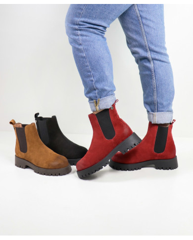 Botas de mujeres Ginova con elástico