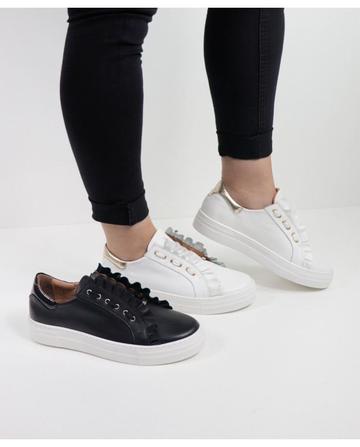 Women's Ginova Trainers with Folhos