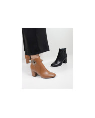 Botins Ginova Elegantes com Fecho