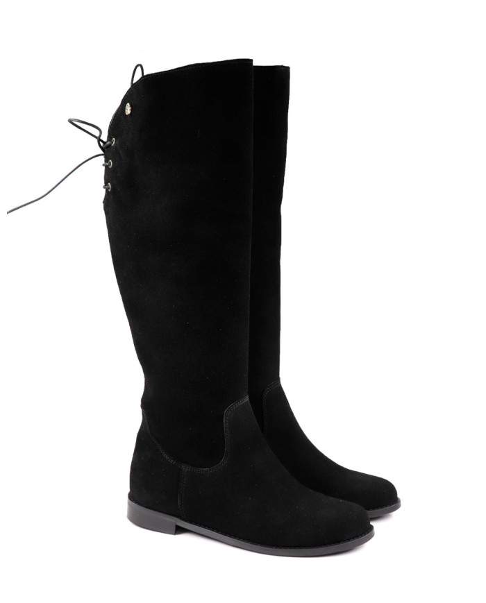 Rasa Black Boots with Cano Alto Ginova