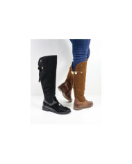 Cano Alto Ginova Boots with Metal Applying