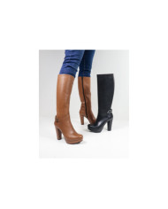 High Ginova Cano Boots with Buckle