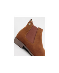 Botas Camel Ginova Femininas em Camurça