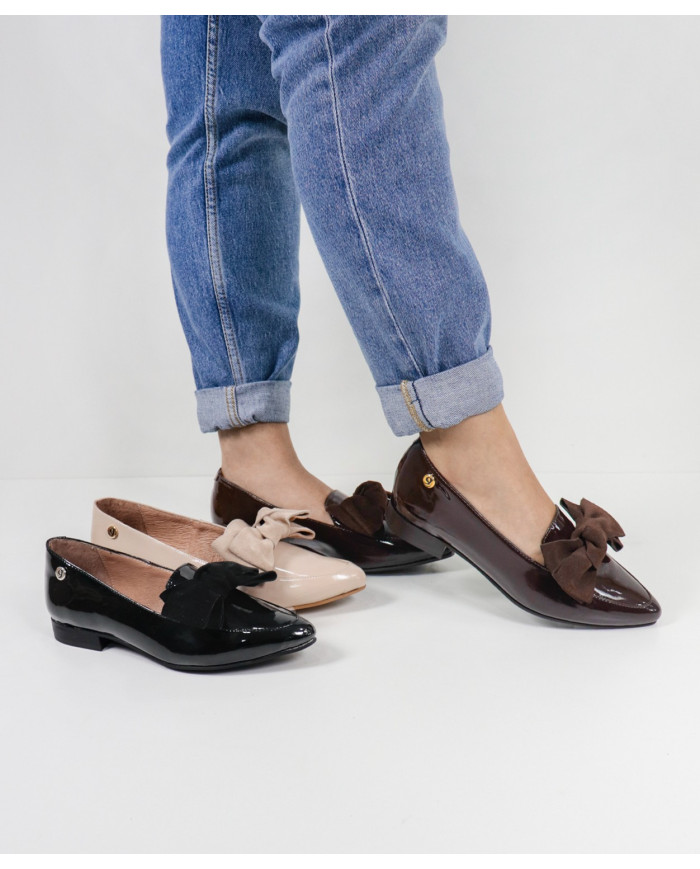 Rasos Ginova shoes Envernized with Laço