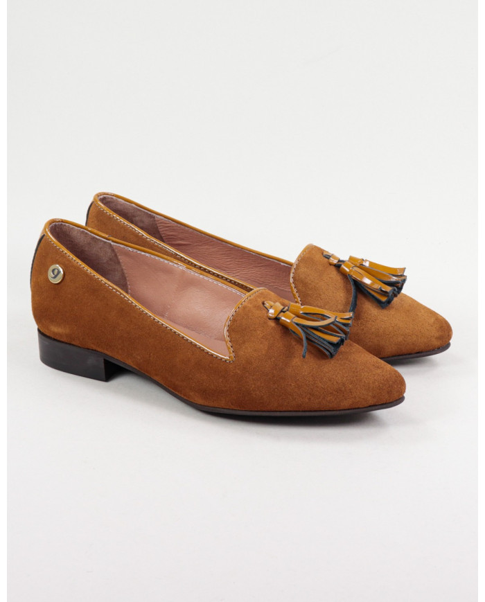 Camel Rasos Ginova Shoes with Berloques