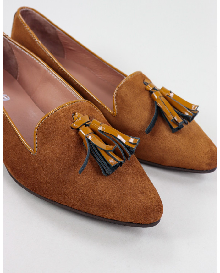 Camel Rasos Ginova Shoes with Berloques