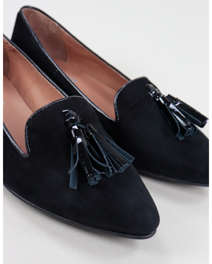 Black Shoes Rasos Ginova with Berloques