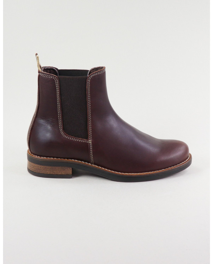 Botas Castanhas de Senhora Ginova com Elásticos