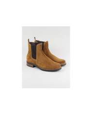 Taupe Boots by Madame Ginova with Elastics