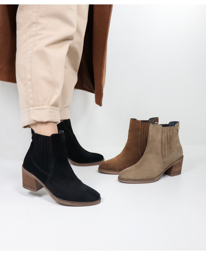 Botas Texana de tacón medio Ginova