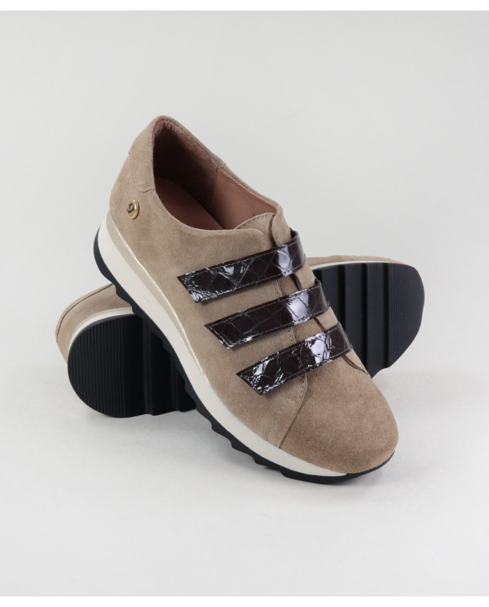 Zapatos Ginova con Strips en Velcro