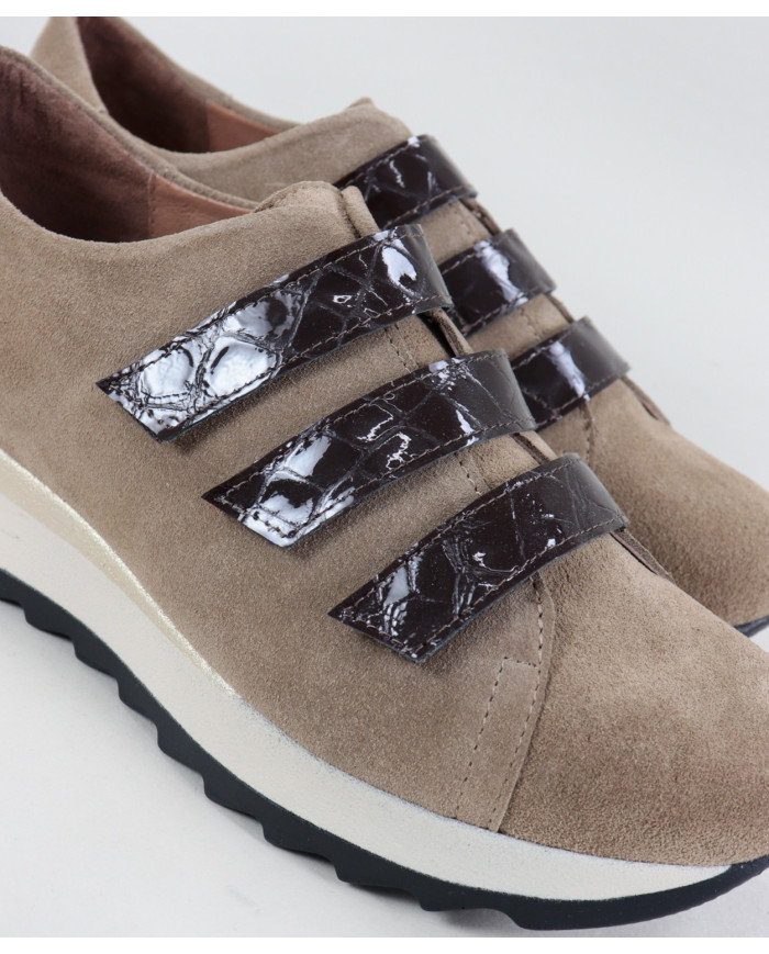 Zapatos Ginova con Strips en Velcro