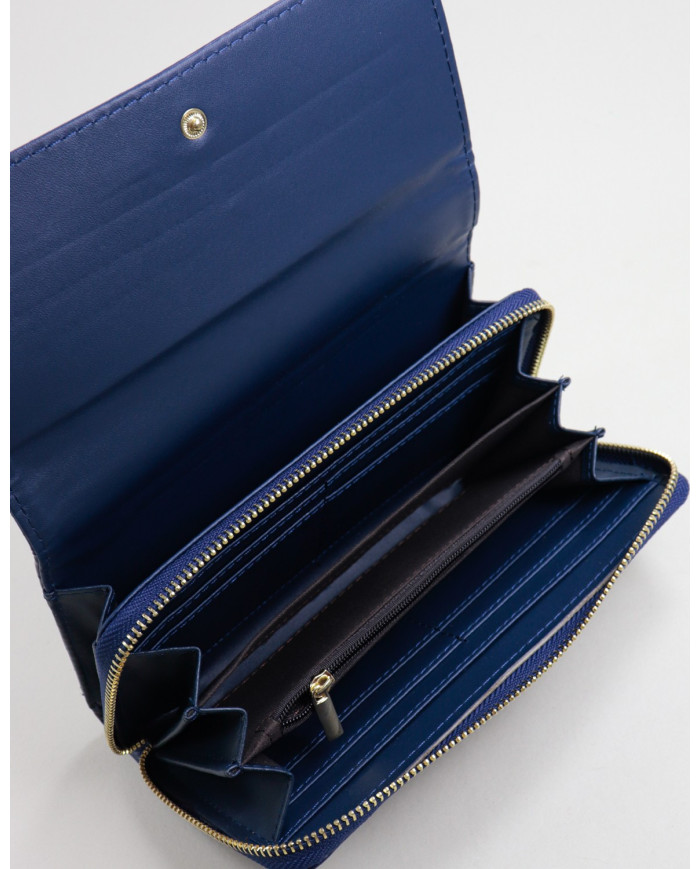 Blue Lady Wallet Rectangular