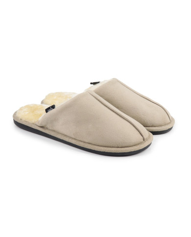 Beige Women's Room Slippers With By