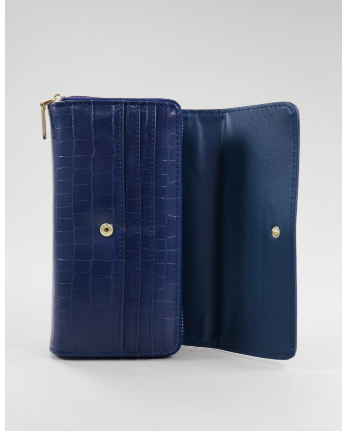 Blue Lady Wallet Rectangular