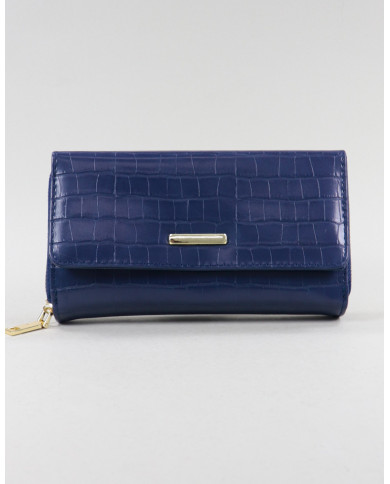 Blue Lady Wallet Rectangular