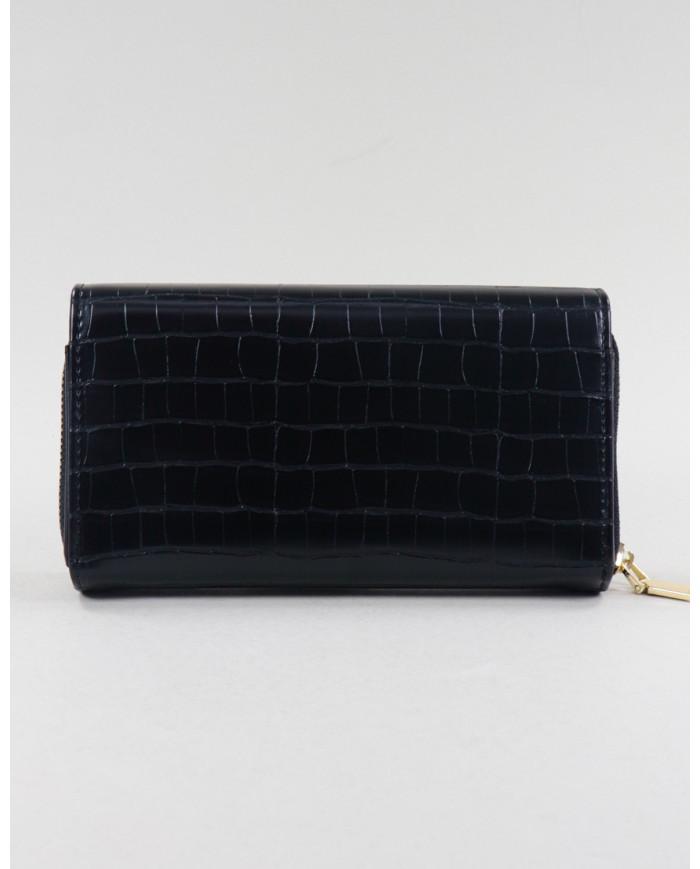 Damas Black Wallet Rectangular