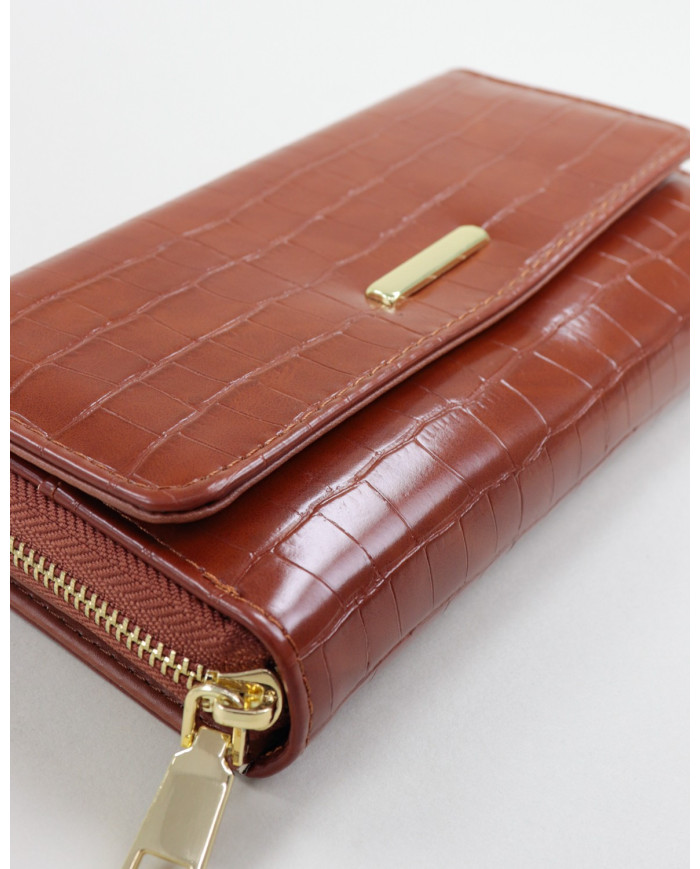 Wallet Camel de Senhora Rectangular