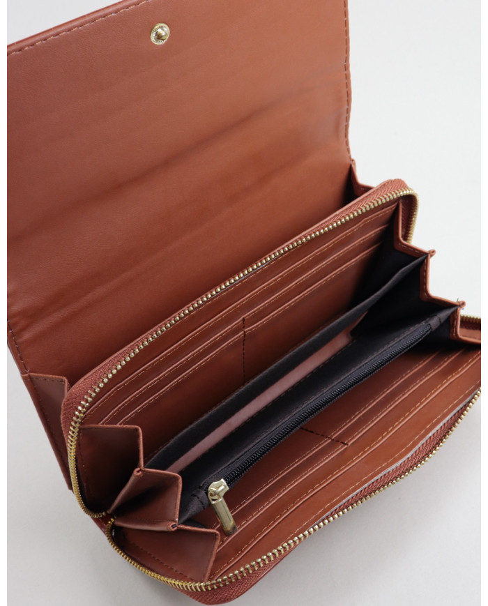 Wallet Camel de Senhora Rectangular