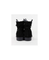 Rasas Ginova Black Boots with Wrinkled Effect