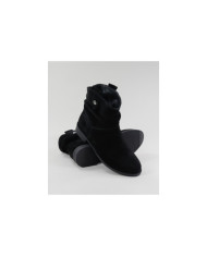 Ginova Rasa Botas con efecto arrugado