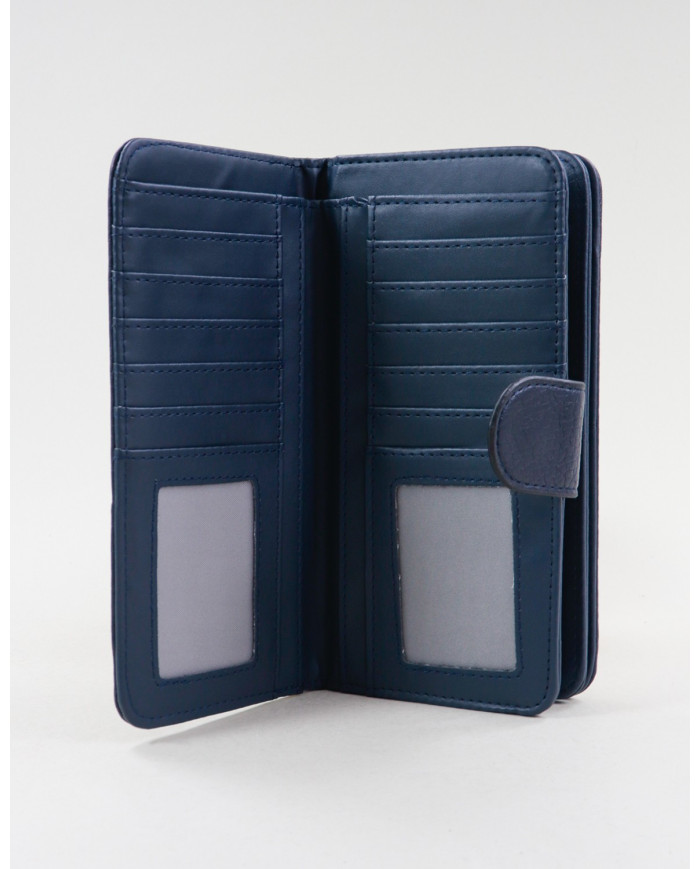 Blue Lady Wallet Rectangular