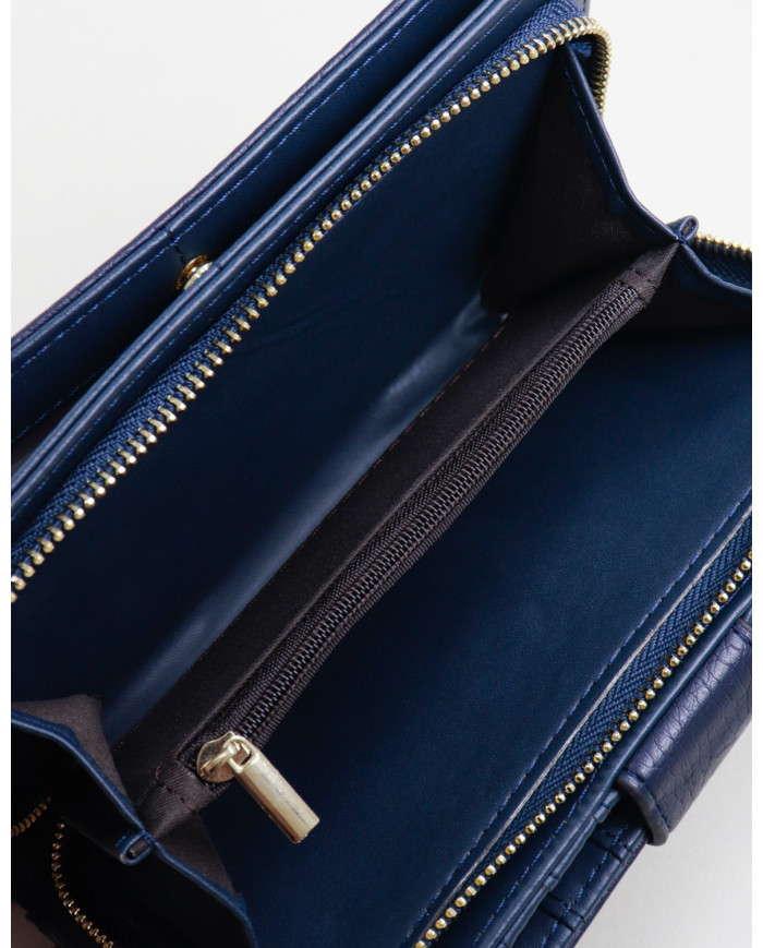 Blue Lady Wallet Rectangular