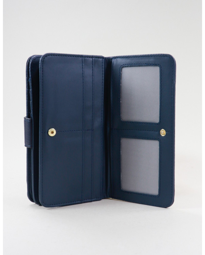 Blue Lady Wallet Rectangular