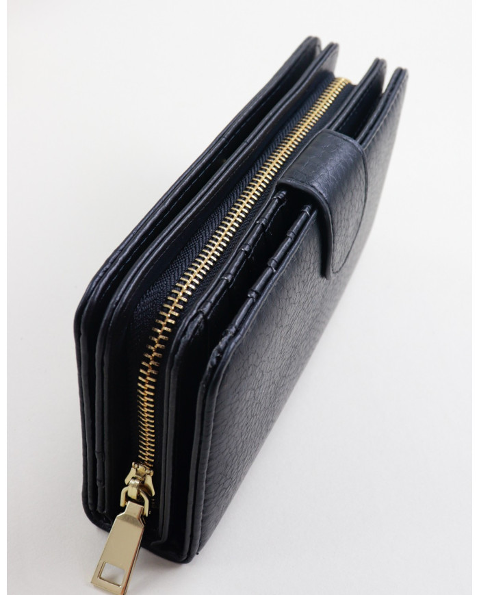 Damas Black Wallet Rectangular