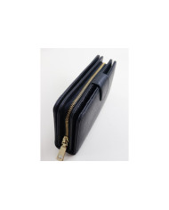 Ladies Black Wallet Rectangular