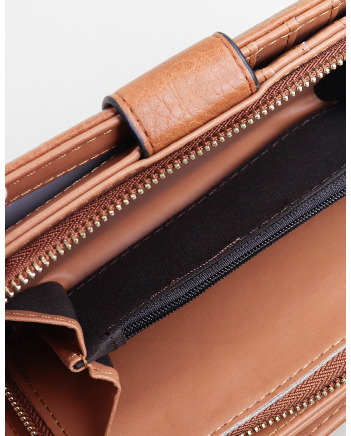 Wallet Camel de Senhora Rectangular