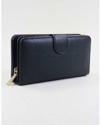 Damas Black Wallet Rectangular