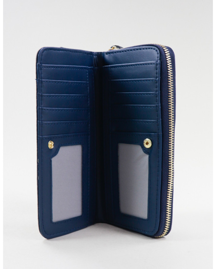 Blue Lady Wallet con manija