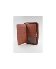 Lady's Brown Wallet with Texture