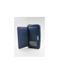 Blue Lady Wallet con textura