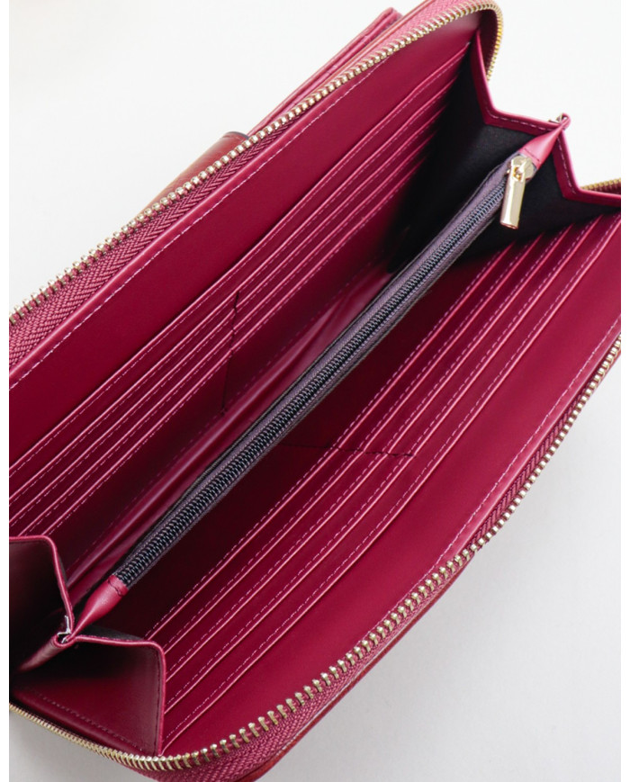 Wallet de Dama Bordo con Textura