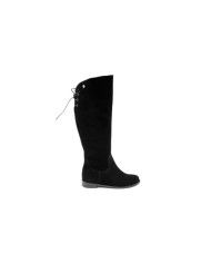 Black Boot Rasa Cano Alto Ginova