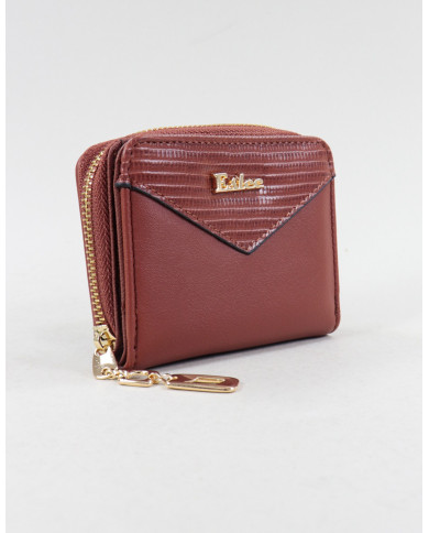 Lady Camel Wallet con cierre