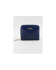 Lady's Blue Wallet with Clasp