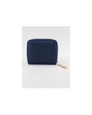 Lady's Blue Wallet with Clasp