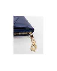 Lady's Blue Wallet with Clasp