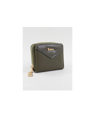 Ladies Green Wallet with Clasp