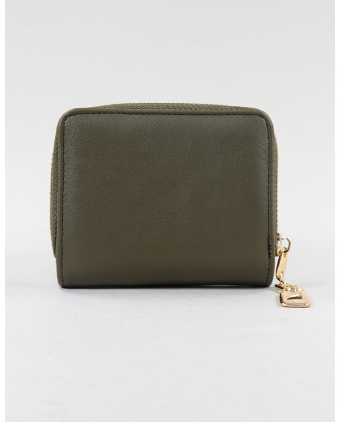 Ladies Green Wallet with Clasp