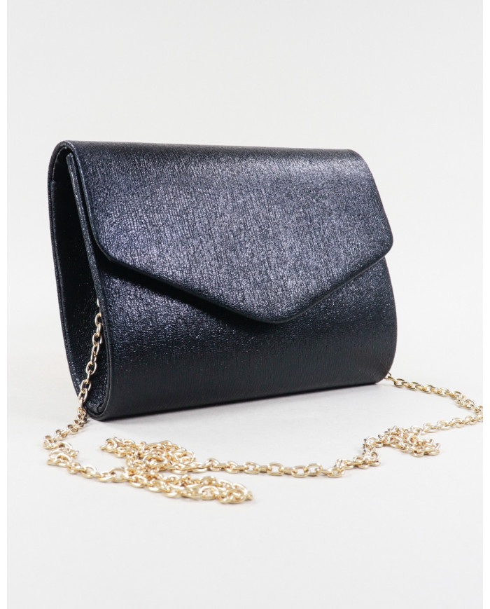 Pochete Preta Feminina Tipo Envelope