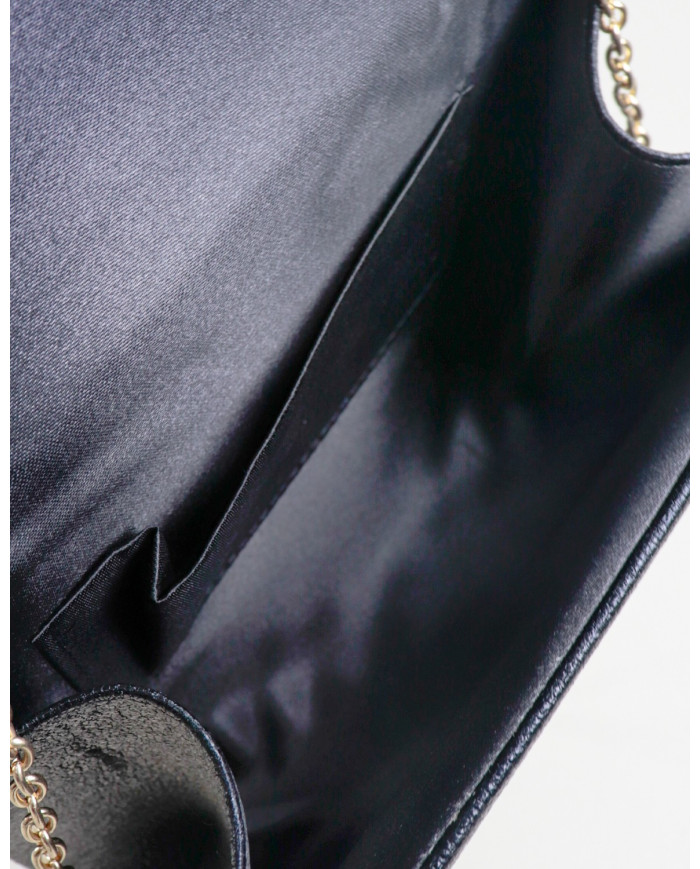 Pochete Preta Feminina Tipo Envelope