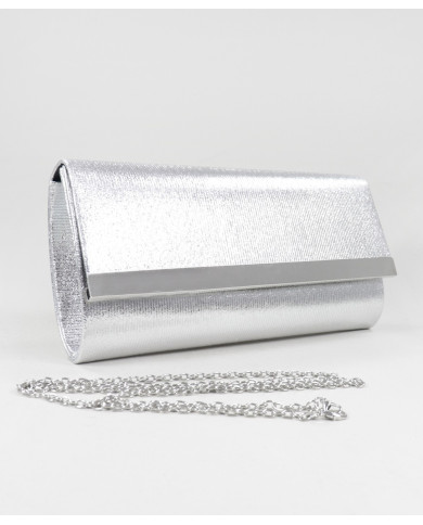 Pochete Prata de Senhora Elegante