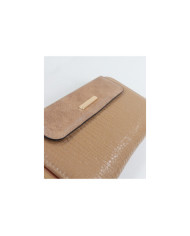 Cartera Taupe para Mujeres con Textura