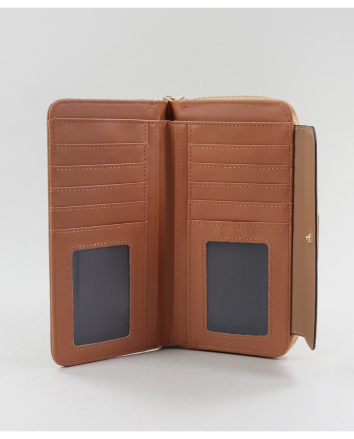 Cartera Taupe para Mujeres con Textura