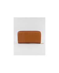 Women's Camel Wallet with Texture