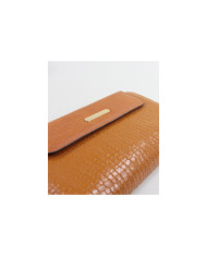 Camel Wallet de mujeres con textura